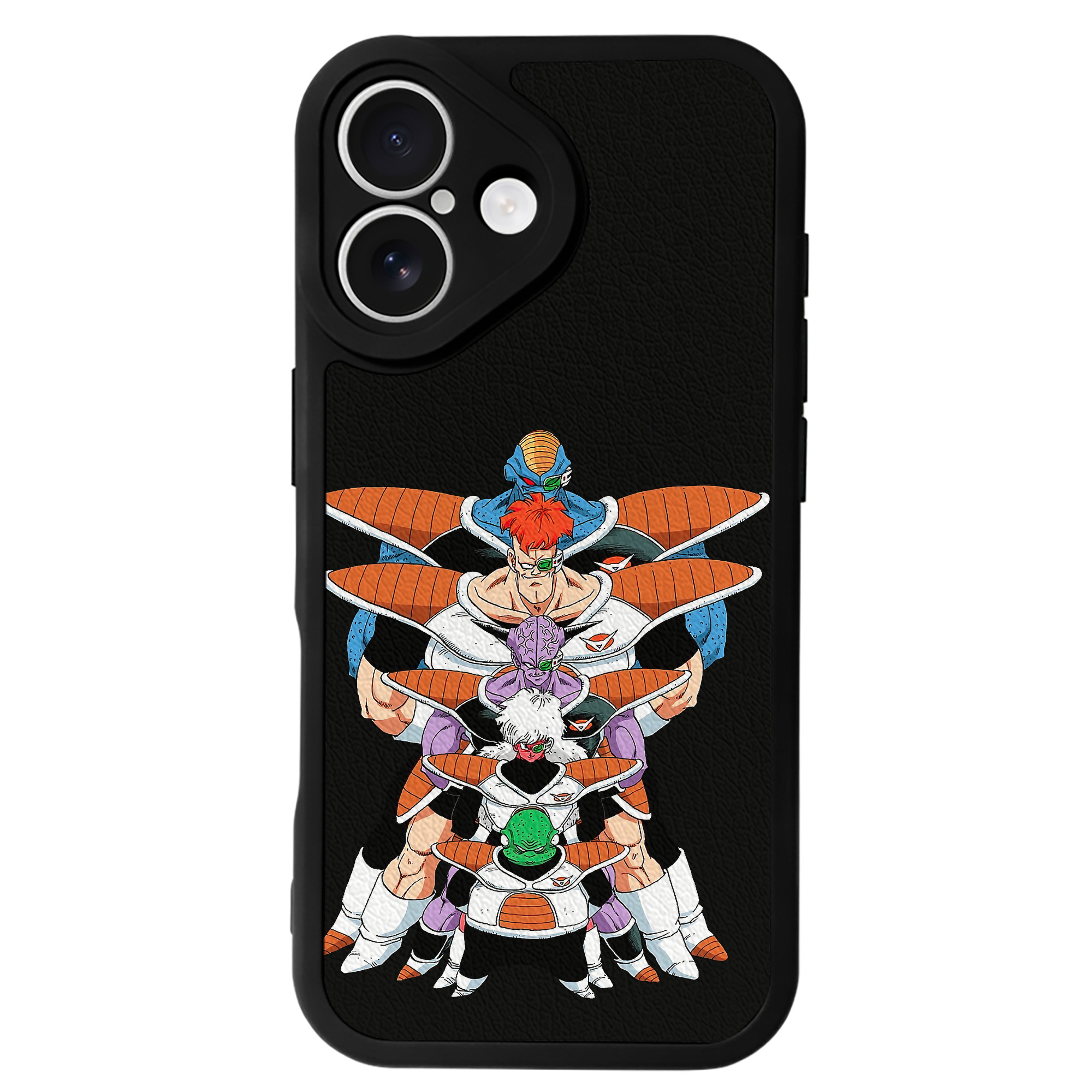 （画像用） ドラゴンボール DRAGON BALL 【iPhone 16シリーズ対応】シリコンスマホケース（レザー調） 材質：シリコン